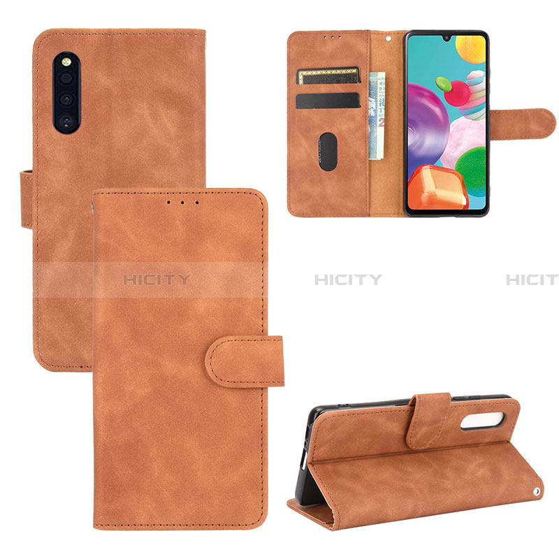 Handytasche Stand Schutzhülle Flip Leder Hülle L03Z für Samsung Galaxy A41 SC-41A groß