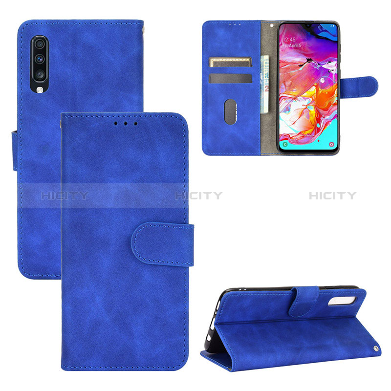 Handytasche Stand Schutzhülle Flip Leder Hülle L03Z für Samsung Galaxy A70