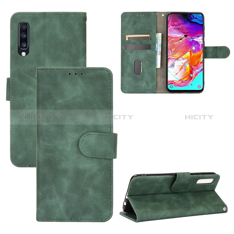 Handytasche Stand Schutzhülle Flip Leder Hülle L03Z für Samsung Galaxy A70