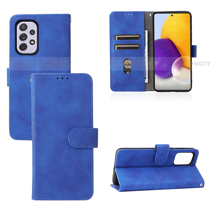 Handytasche Stand Schutzhülle Flip Leder Hülle L03Z für Samsung Galaxy A73 5G