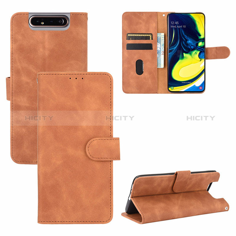 Handytasche Stand Schutzhülle Flip Leder Hülle L03Z für Samsung Galaxy A80