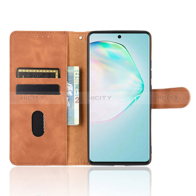 Handytasche Stand Schutzhülle Flip Leder Hülle L03Z für Samsung Galaxy A91 groß