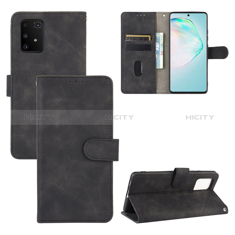 Handytasche Stand Schutzhülle Flip Leder Hülle L03Z für Samsung Galaxy A91 groß