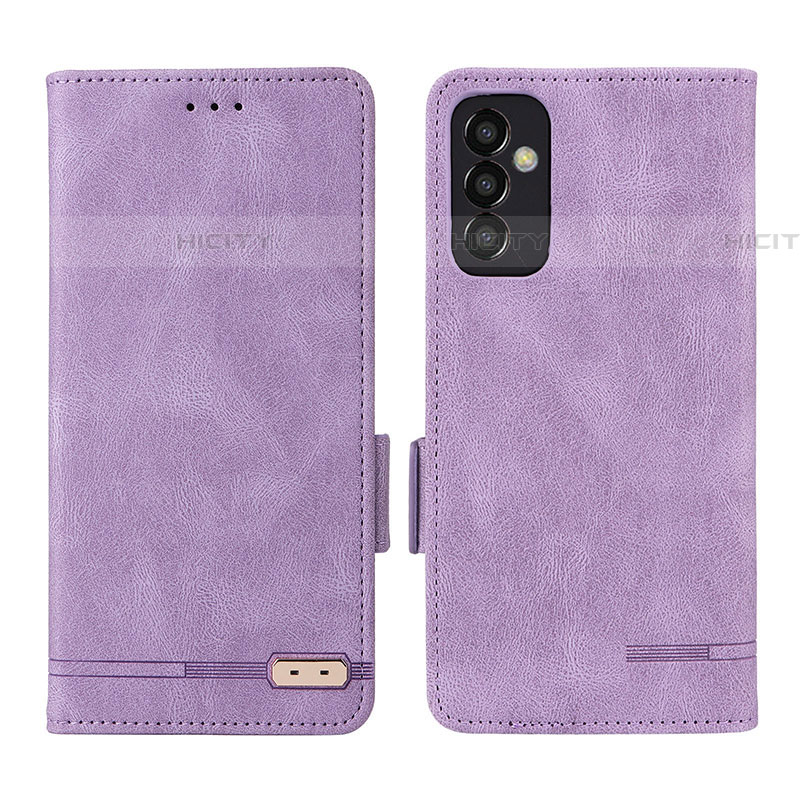 Handytasche Stand Schutzhülle Flip Leder Hülle L03Z für Samsung Galaxy F13 4G Violett Plus