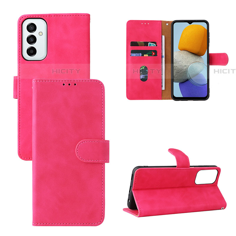 Handytasche Stand Schutzhülle Flip Leder Hülle L03Z für Samsung Galaxy F23 5G Pink