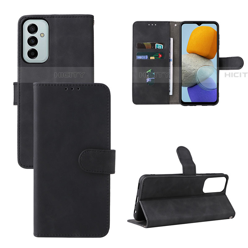 Handytasche Stand Schutzhülle Flip Leder Hülle L03Z für Samsung Galaxy F23 5G Schwarz