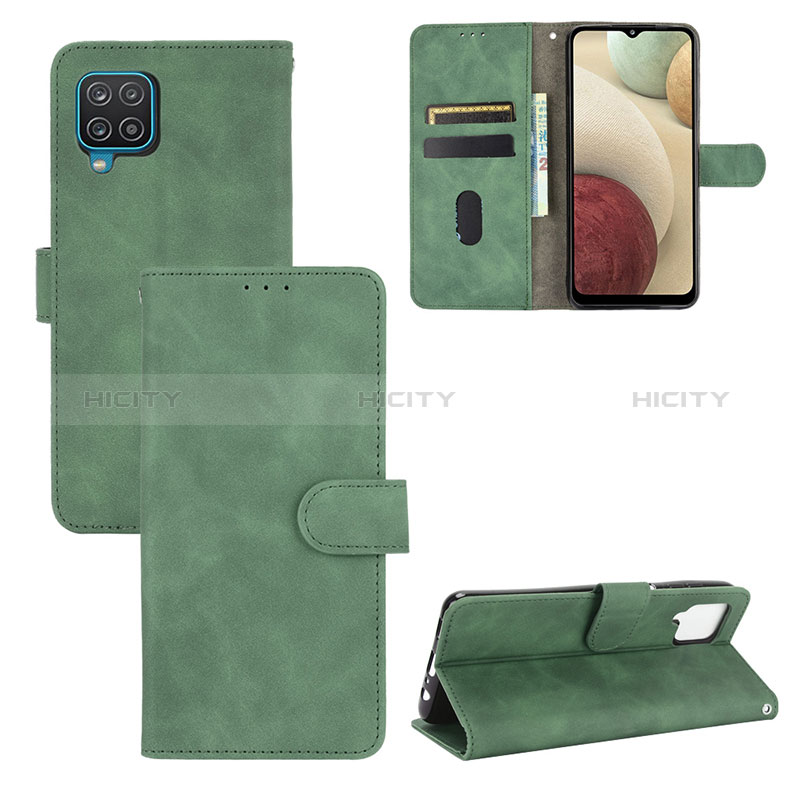 Handytasche Stand Schutzhülle Flip Leder Hülle L03Z für Samsung Galaxy M12 groß