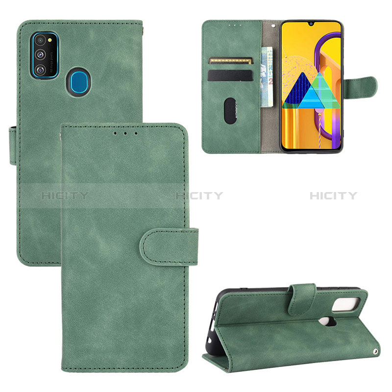 Handytasche Stand Schutzhülle Flip Leder Hülle L03Z für Samsung Galaxy M21