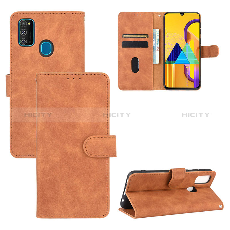 Handytasche Stand Schutzhülle Flip Leder Hülle L03Z für Samsung Galaxy M21