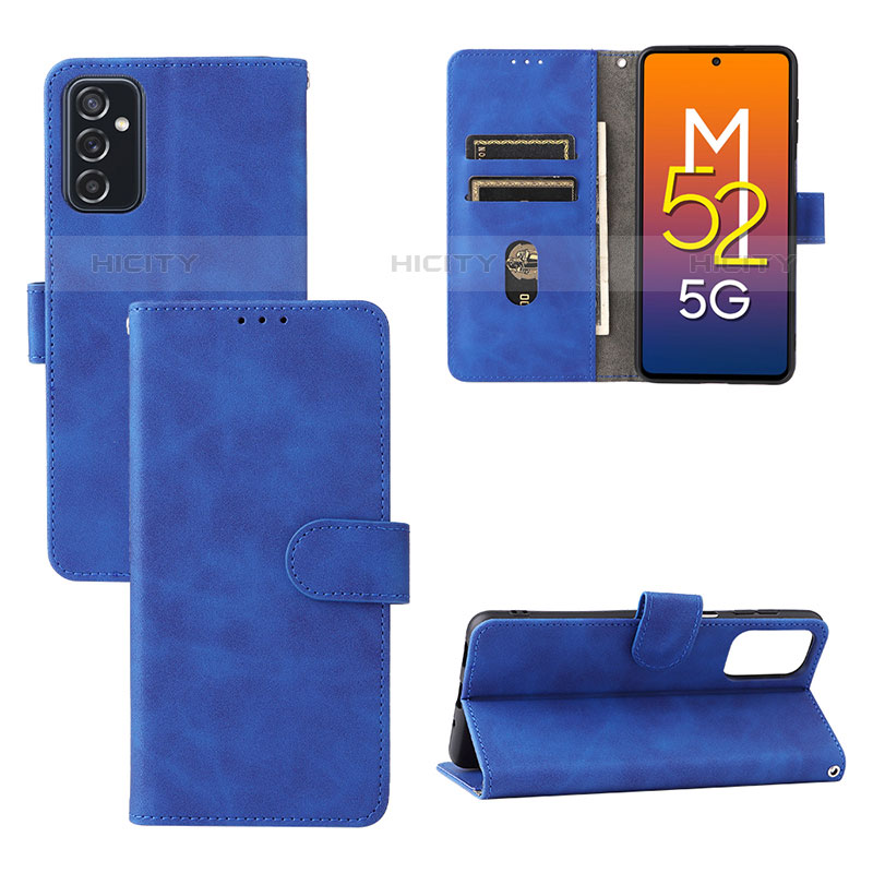 Handytasche Stand Schutzhülle Flip Leder Hülle L03Z für Samsung Galaxy M52 5G