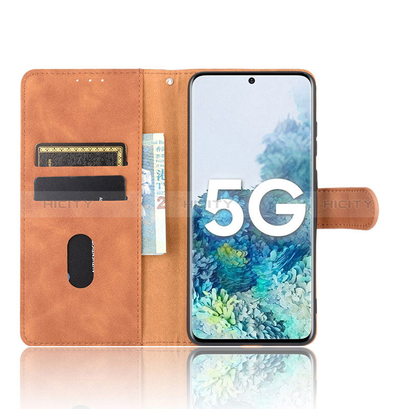 Handytasche Stand Schutzhülle Flip Leder Hülle L03Z für Samsung Galaxy S20 Lite 5G groß