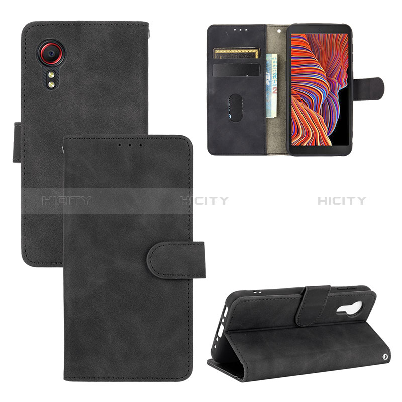 Handytasche Stand Schutzhülle Flip Leder Hülle L03Z für Samsung Galaxy XCover 5 SM-G525F