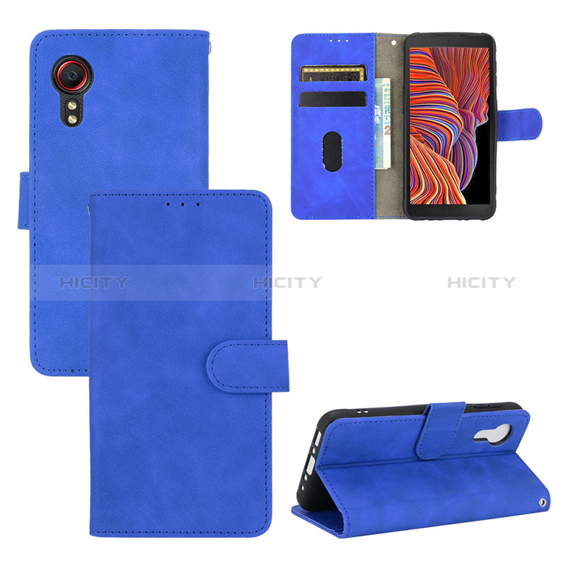 Handytasche Stand Schutzhülle Flip Leder Hülle L03Z für Samsung Galaxy XCover 5 SM-G525F