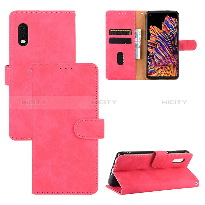 Handytasche Stand Schutzhülle Flip Leder Hülle L03Z für Samsung Galaxy XCover Pro