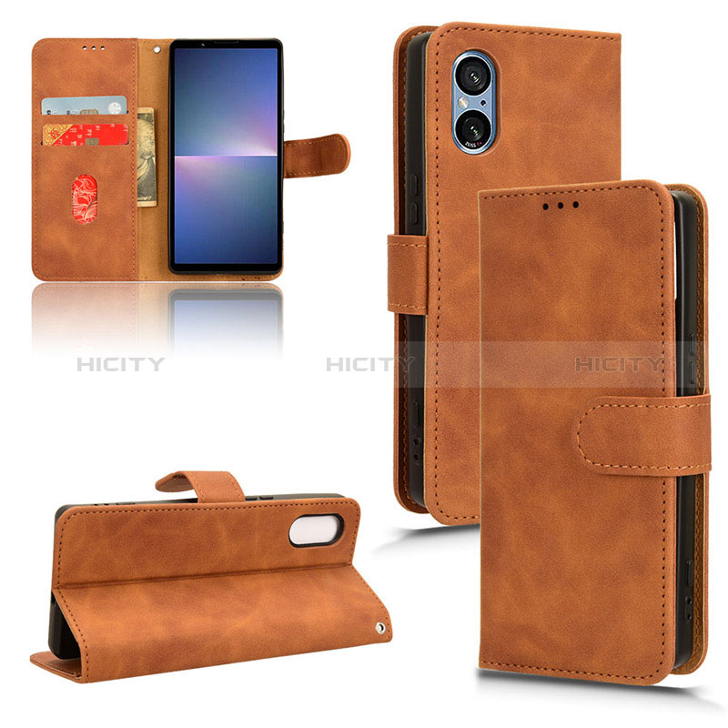 Handytasche Stand Schutzhülle Flip Leder Hülle L03Z für Sony Xperia 5 V