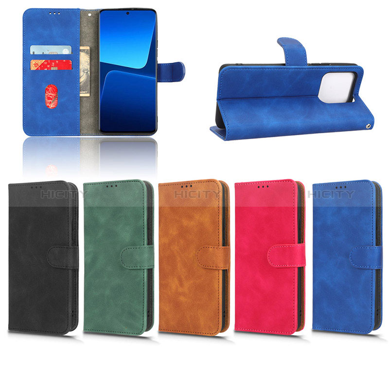 Handytasche Stand Schutzhülle Flip Leder Hülle L03Z für Xiaomi Mi 13 Pro 5G groß