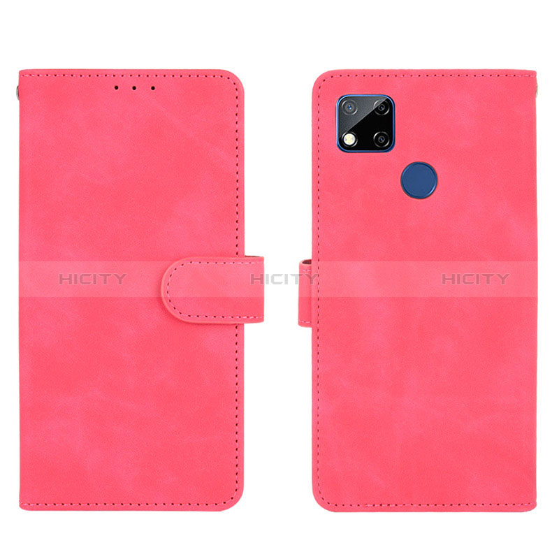 Handytasche Stand Schutzhülle Flip Leder Hülle L03Z für Xiaomi POCO C3 Pink Plus