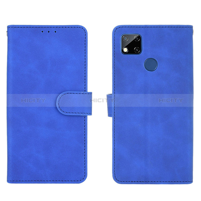 Handytasche Stand Schutzhülle Flip Leder Hülle L03Z für Xiaomi POCO C31 Blau