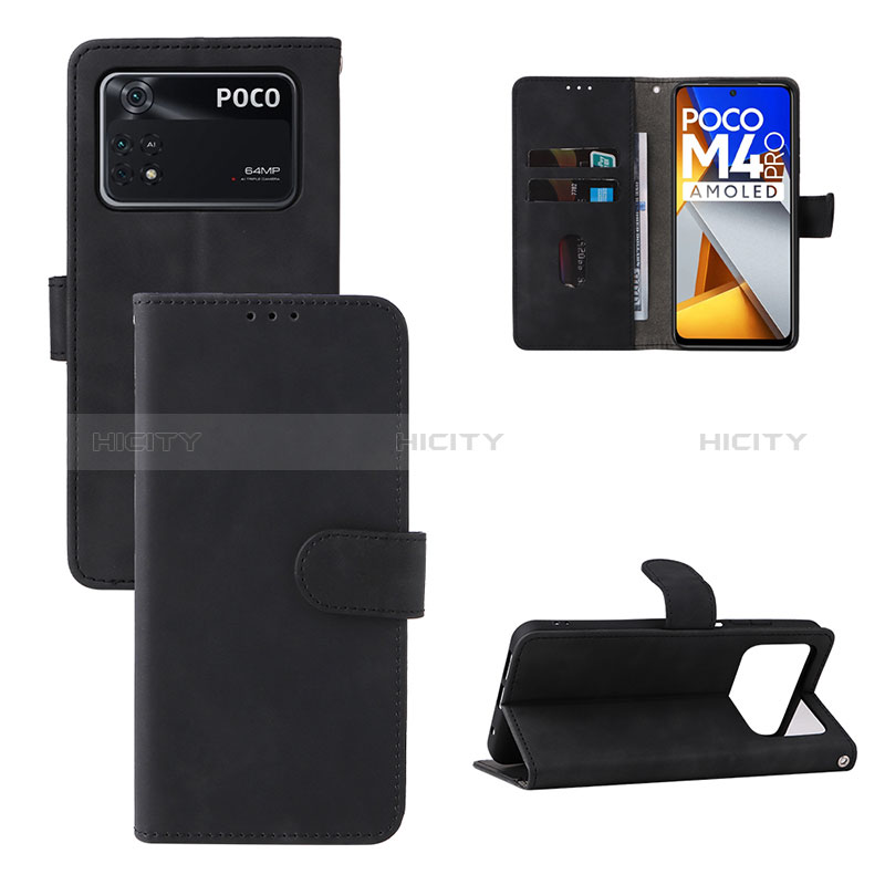 Handytasche Stand Schutzhülle Flip Leder Hülle L03Z für Xiaomi Poco M4 Pro 4G