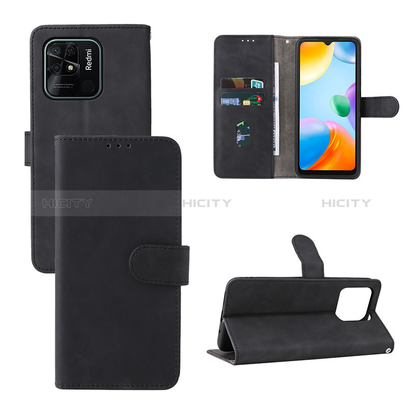 Handytasche Stand Schutzhülle Flip Leder Hülle L03Z für Xiaomi Redmi 10 India groß