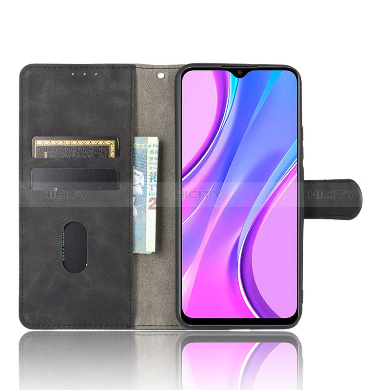 Handytasche Stand Schutzhülle Flip Leder Hülle L03Z für Xiaomi Redmi 9 groß