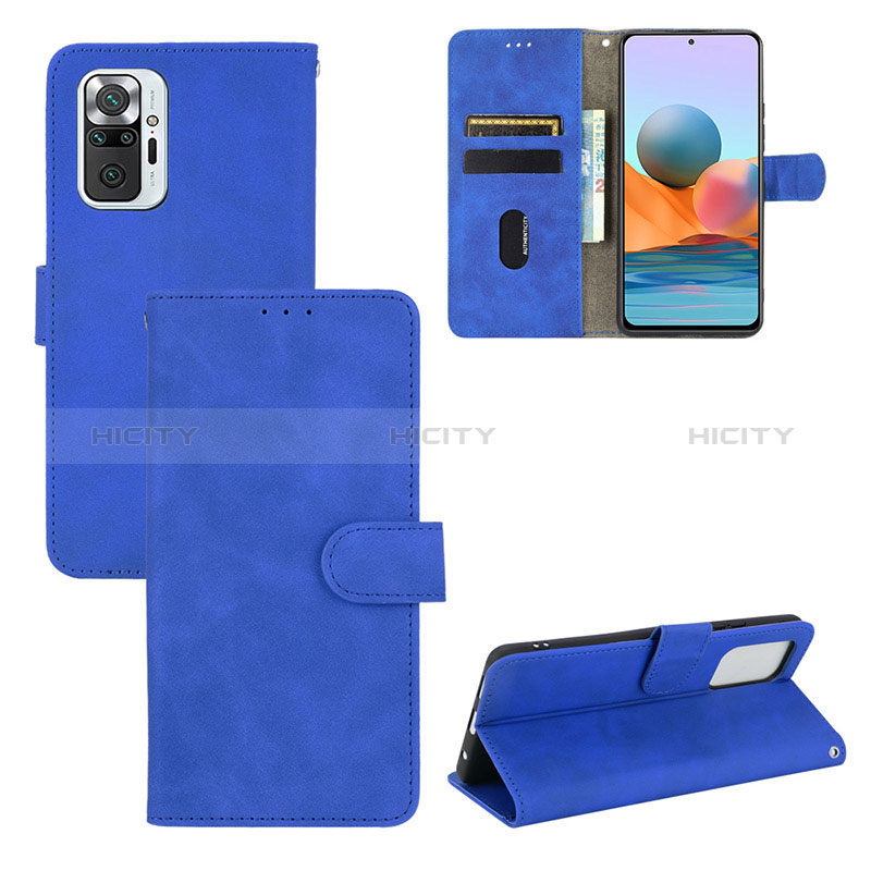 Handytasche Stand Schutzhülle Flip Leder Hülle L03Z für Xiaomi Redmi Note 10 Pro 4G groß