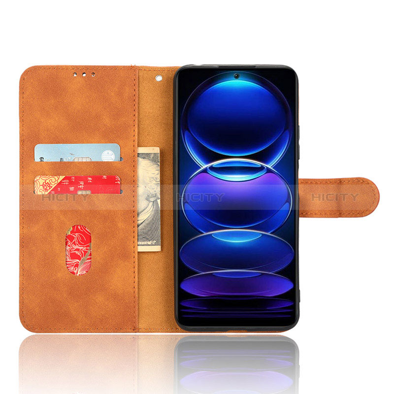 Handytasche Stand Schutzhülle Flip Leder Hülle L03Z für Xiaomi Redmi Note 12 5G groß