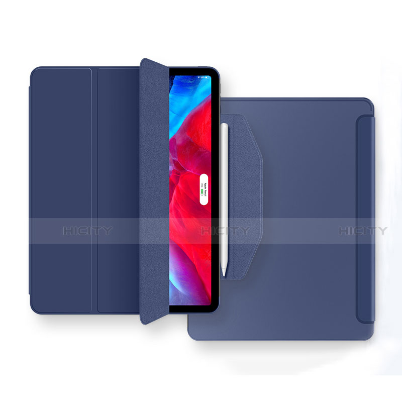 Handytasche Stand Schutzhülle Flip Leder Hülle L04 für Apple iPad Air 4 10.9 (2020) Blau