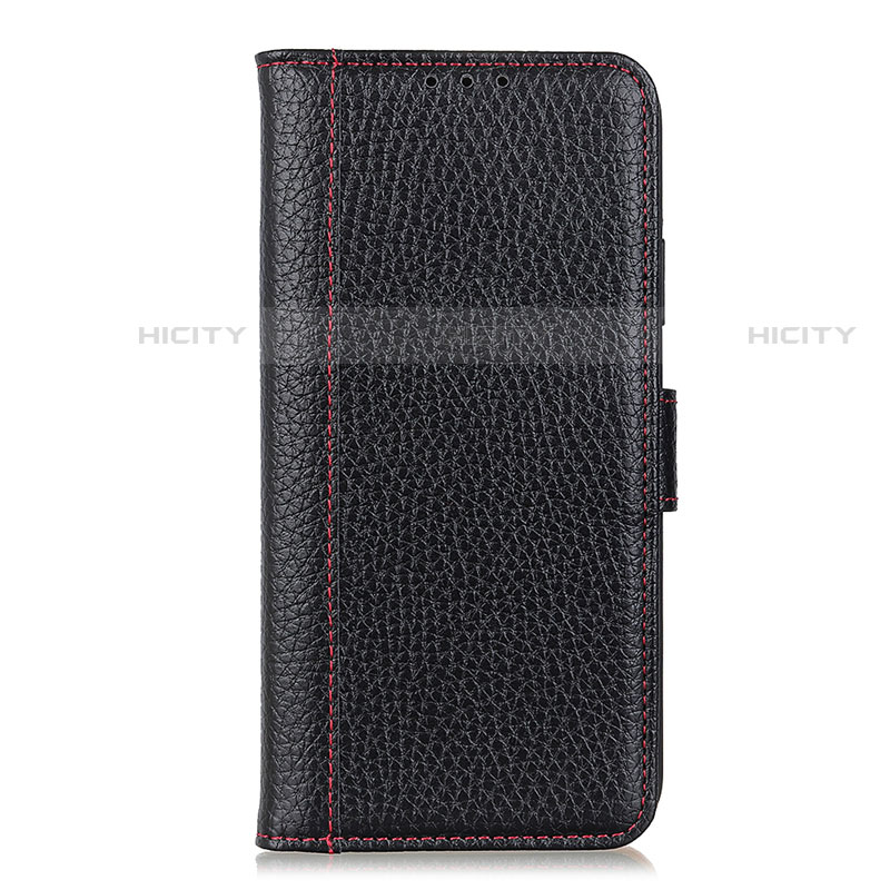 Handytasche Stand Schutzhülle Flip Leder Hülle L04 für Apple iPhone 12 Max Schwarz Plus