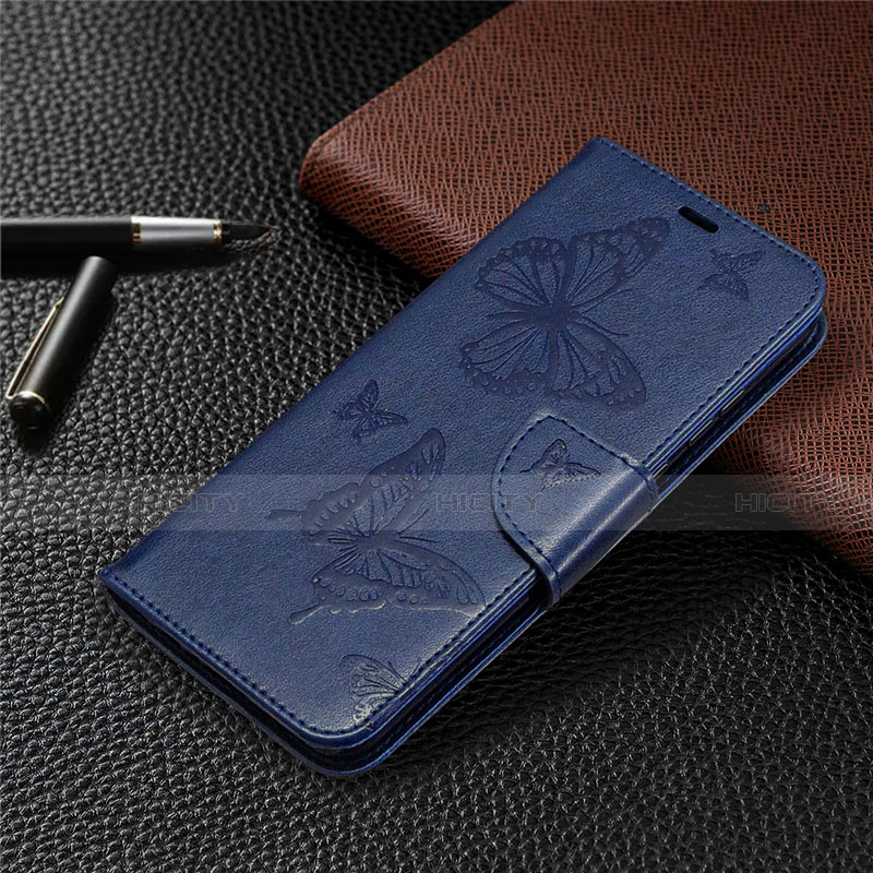 Handytasche Stand Schutzhülle Flip Leder Hülle L04 für Huawei Honor 9A Blau