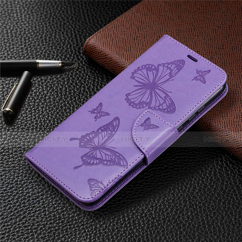 Handytasche Stand Schutzhülle Flip Leder Hülle L04 für Huawei Honor 9A Violett