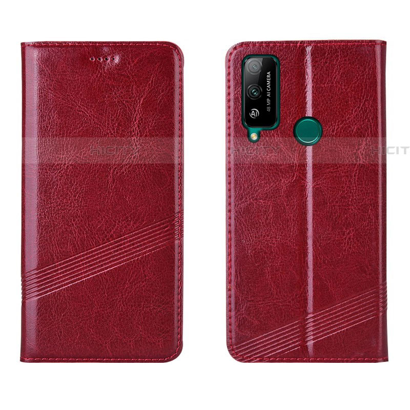 Handytasche Stand Schutzhülle Flip Leder Hülle L04 für Huawei Honor Play4T Rot