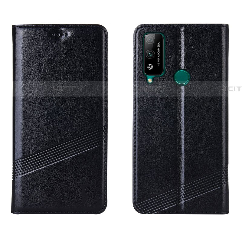 Handytasche Stand Schutzhülle Flip Leder Hülle L04 für Huawei Honor Play4T Schwarz