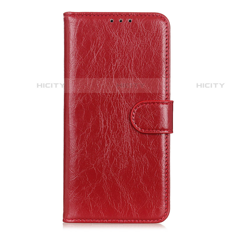 Handytasche Stand Schutzhülle Flip Leder Hülle L04 für Huawei Mate 40 Lite 5G Rot