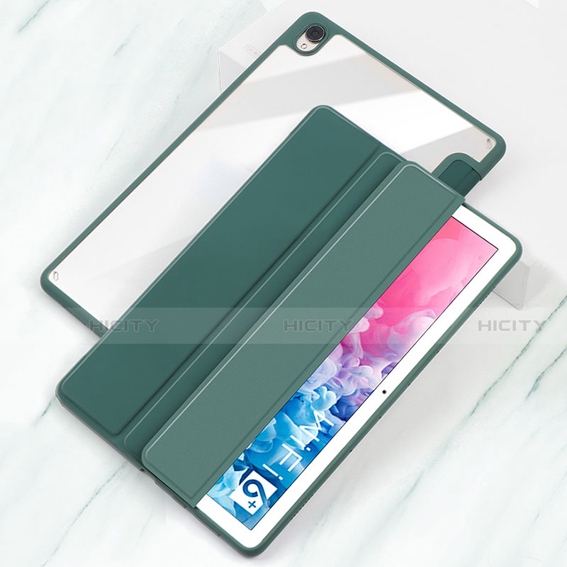 Handytasche Stand Schutzhülle Flip Leder Hülle L04 für Huawei MatePad 10.8 Cyan