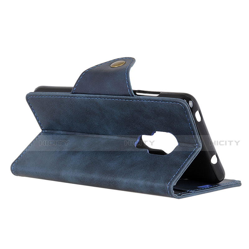 Handytasche Stand Schutzhülle Flip Leder Hülle L04 für Motorola Moto G9