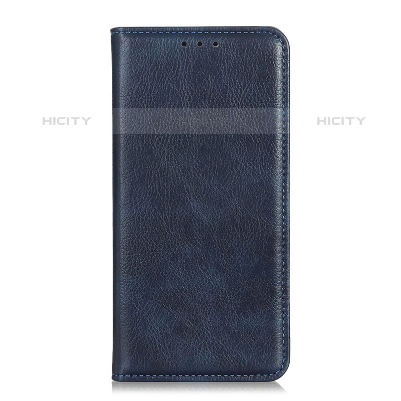 Handytasche Stand Schutzhülle Flip Leder Hülle L04 für Oppo A35 Blau