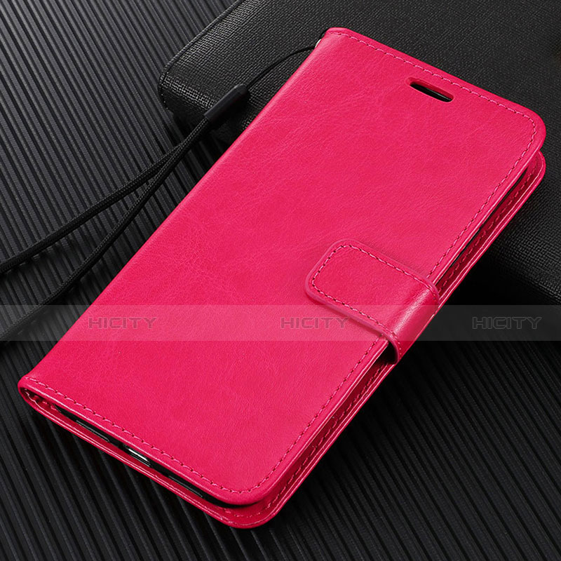 Handytasche Stand Schutzhülle Flip Leder Hülle L04 für Oppo A92s 5G Pink