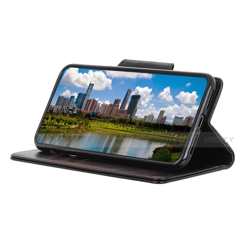 Handytasche Stand Schutzhülle Flip Leder Hülle L04 für Samsung Galaxy M01 Core groß