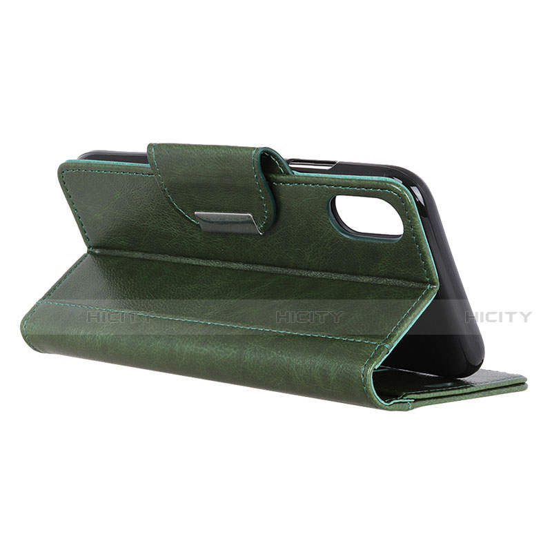 Handytasche Stand Schutzhülle Flip Leder Hülle L04 für Samsung Galaxy M01 Core groß