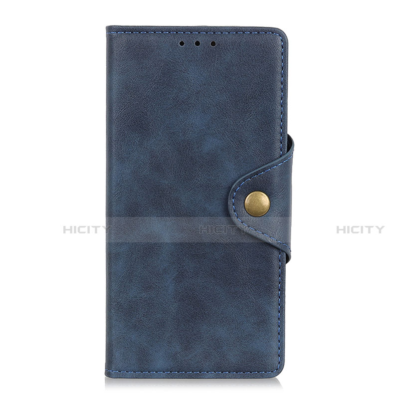 Handytasche Stand Schutzhülle Flip Leder Hülle L04 für Samsung Galaxy M31 Blau Plus