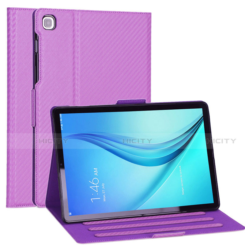 Handytasche Stand Schutzhülle Flip Leder Hülle L04 für Samsung Galaxy Tab S5e Wi-Fi 10.5 SM-T720 Violett