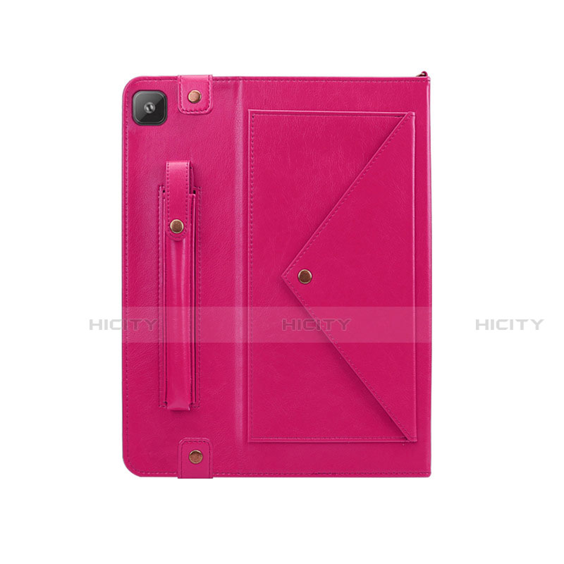 Handytasche Stand Schutzhülle Flip Leder Hülle L04 für Samsung Galaxy Tab S6 Lite 10.4 SM-P610 Pink