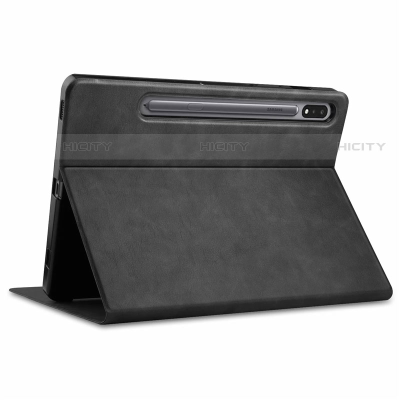 Handytasche Stand Schutzhülle Flip Leder Hülle L04 für Samsung Galaxy Tab S7 11 Wi-Fi SM-T870 groß