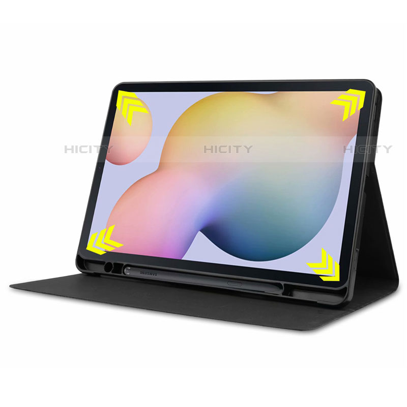 Handytasche Stand Schutzhülle Flip Leder Hülle L04 für Samsung Galaxy Tab S7 11 Wi-Fi SM-T870 groß