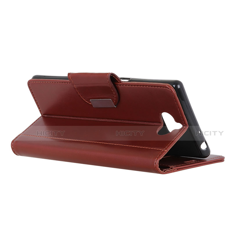 Handytasche Stand Schutzhülle Flip Leder Hülle L04 für Sony Xperia 8 Lite