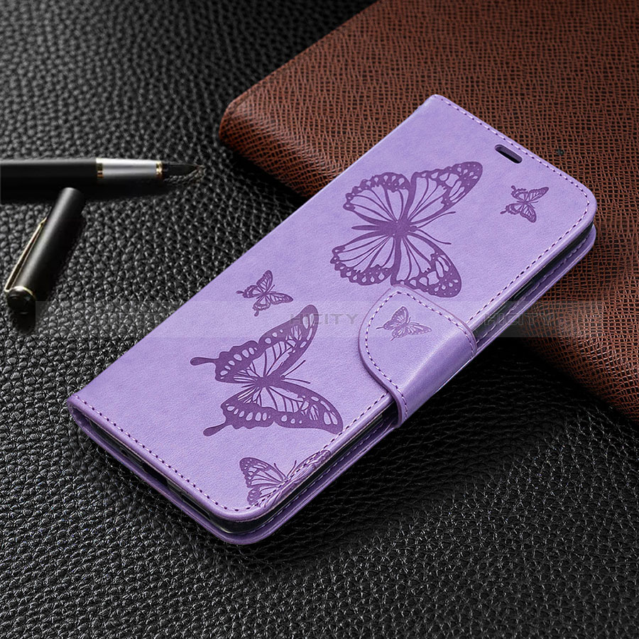 Handytasche Stand Schutzhülle Flip Leder Hülle L04 für Xiaomi POCO C31 Violett Plus