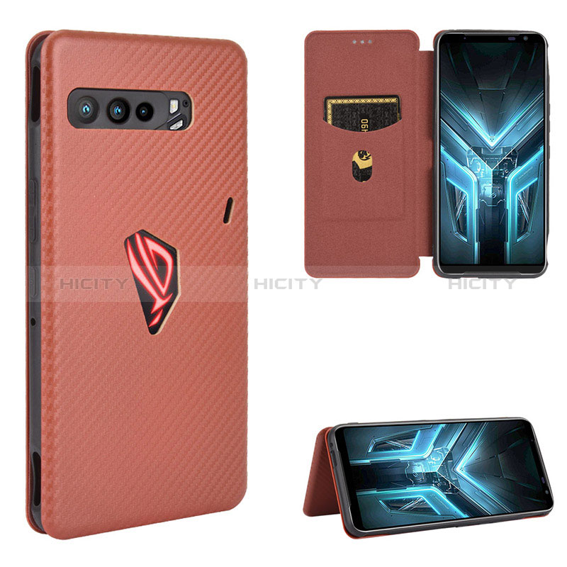 Handytasche Stand Schutzhülle Flip Leder Hülle L04Z für Asus ROG Phone 3