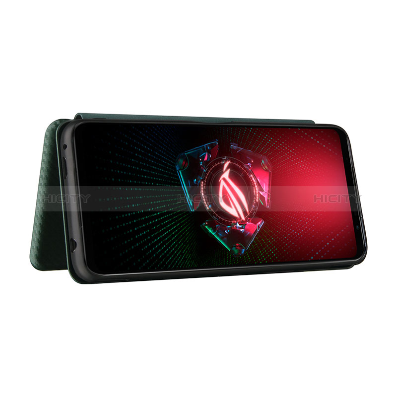 Handytasche Stand Schutzhülle Flip Leder Hülle L04Z für Asus ROG Phone 5 Pro groß