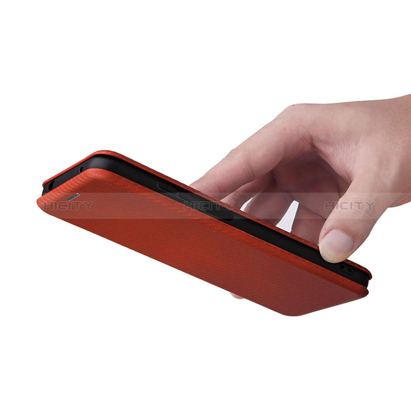 Handytasche Stand Schutzhülle Flip Leder Hülle L04Z für HTC Desire 22 Pro 5G